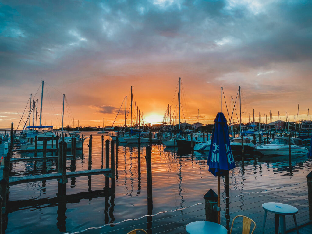 Dinner at Lands End Marina